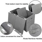 Large Collapsible Toy Box with Lid and Handles