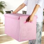 Large Pink Toy Storage Chest for Kids