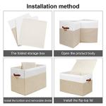 Large Toy Storage Box with Lid and Dividers