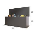 Wooden Toy Box Chest for Kids and Entryway