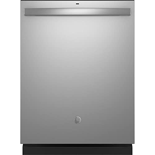 GE® Top Control Plastic Interior Dishwasher