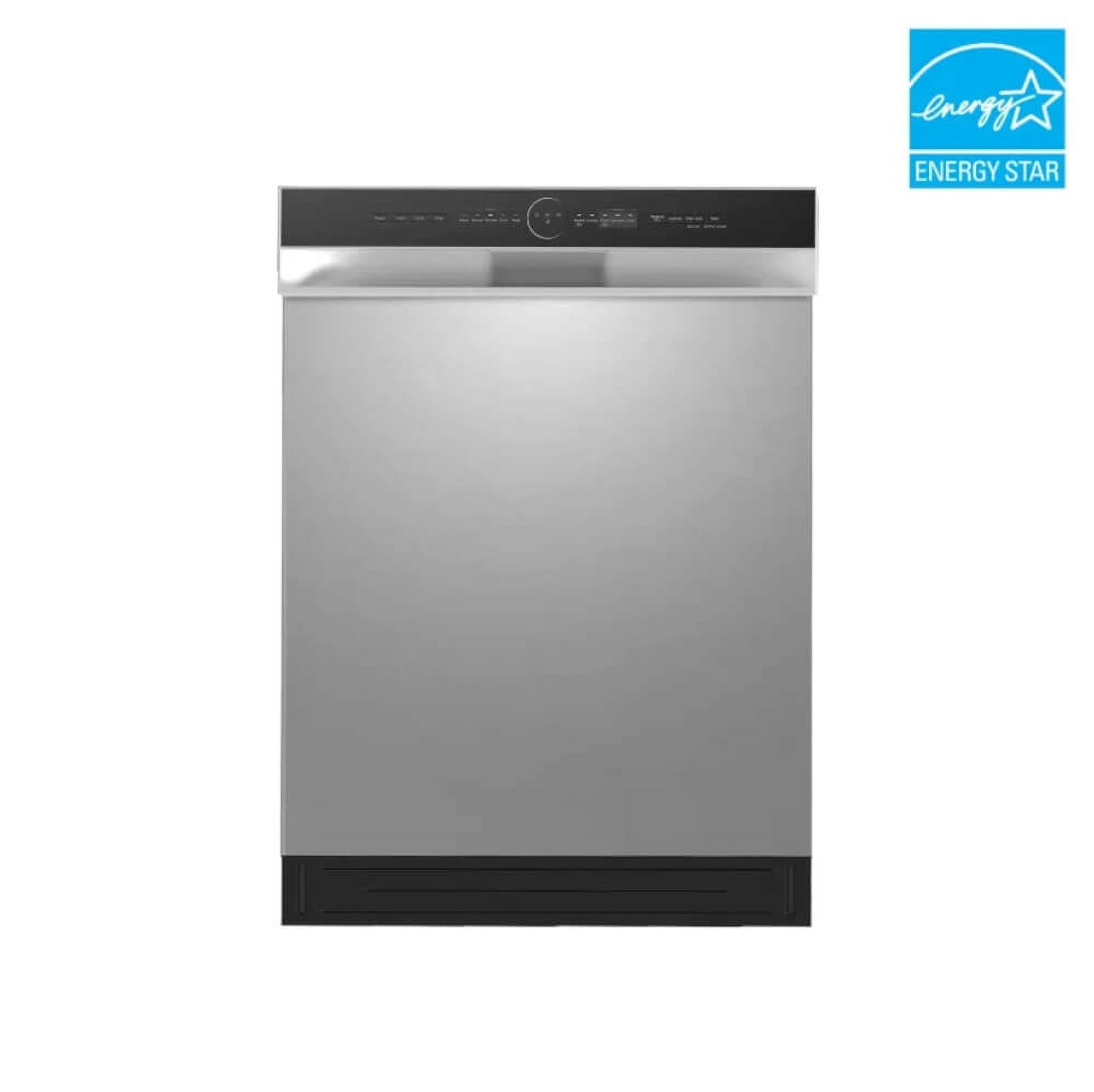 24" Front Control Built-in Dishwasher - Stainless Steel