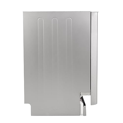 Sleek Stainless Steel 45.7 cm Toilet Seat