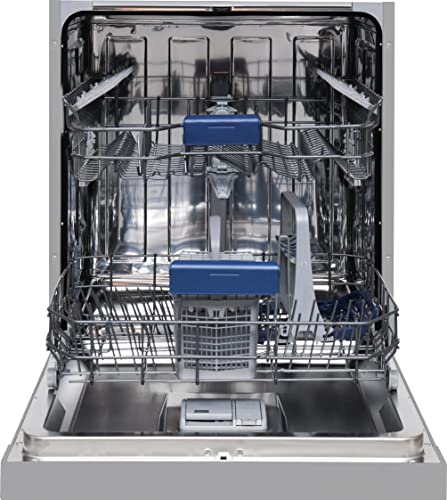 RCA Front Control Built-in Dishwasher, 57 DBA, Stainless Steel