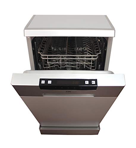 SPT Portable Stainless Steel Dishwasher with 6 Wash Programs