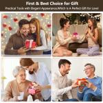 Unaone Slim Leather Credit Card Holder Wallet - Black