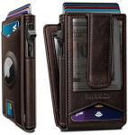 Slim RFID Wallet with Money Clip for Men