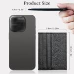 Slim RFID Blocking Leather Credit Card Holder