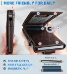 Slim RFID Wallet with Money Clip for Men