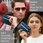 Slim RFID Blocking Leather Credit Card Holder
