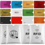 Colorful RFID Blocking Sleeves and Passport Holders Set