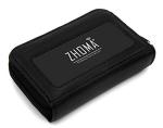 ZHOMA RFID Leather Credit Card Case - Black