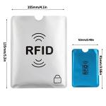 Colorful RFID Blocking Sleeves and Passport Holders Set