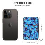 ELFISH RFID Blocking Aluminum Credit Card Case - Blue Butterfly