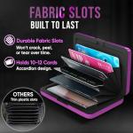 Aluminum RFID Card Holder Wallet for Men & Women