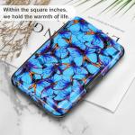 ELFISH RFID Blocking Aluminum Credit Card Case - Blue Butterfly
