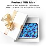 ELFISH RFID Blocking Aluminum Credit Card Case - Blue Butterfly