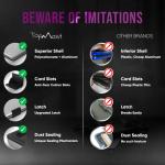 Aluminum RFID Card Holder Wallet for Men & Women