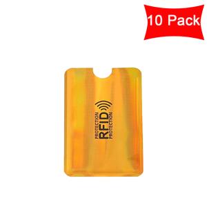 10-Pack RFID Blocking Credit Card Sleeves
