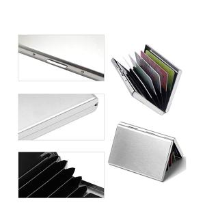Metal RFID Blocking Credit Card Holder Wallet