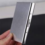 Metal RFID Blocking Credit Card Holder Wallet