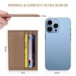 Ultra Slim RFID Credit Card Holder Wallet