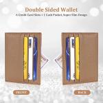 Ultra Slim RFID Credit Card Holder Wallet