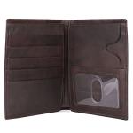 Slim Leather Credit Card Case with RFID Blocking