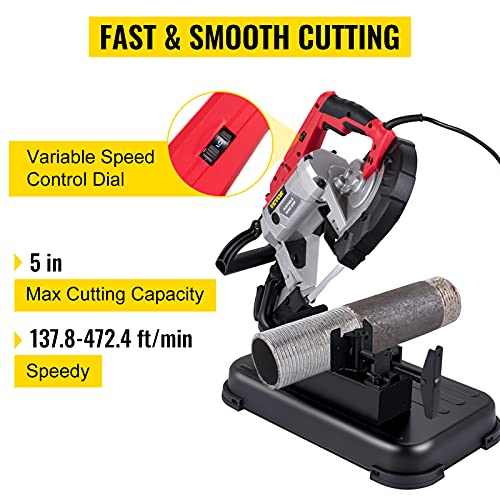 Compact Portable Band Saw with Variable Speed