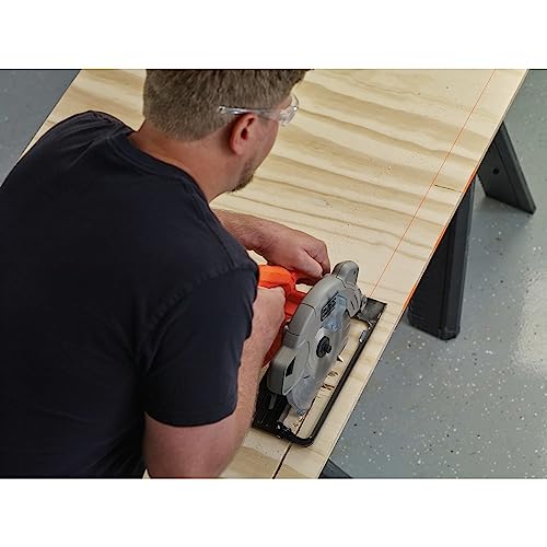 BLACK+DECKER 7-1/4-Inch Circular Saw - Laser Guide