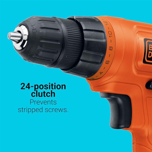 BLACK+DECKER Cordless Drill/Driver + 30 pc. Kit