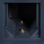 Blue Finish Victorian Decorative Fireplace Mantel