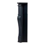 Blue Finish Victorian Decorative Fireplace Mantel