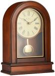 Bulova Hardwick Mantel Clock with Walnut Finish