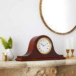 Bulova Annette I Chiming Mantel Clock in Mahogany