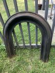 Victorian Arched Cast Iron Fireplace Mantel Surround