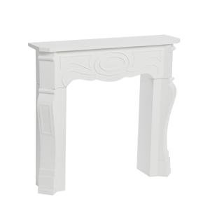 Victorian White Fireplace Mantel by Creative Co-Op