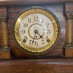 Seth Thomas 6 Column Adamantine Mantle Clock