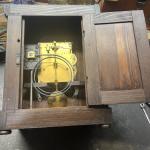 Antique 8-Day Mantel Clock with Key