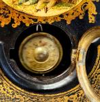 Victorian Iron Front 8 Day Mantel Clock