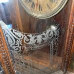 Antique Antonia Wood Mantel Clock