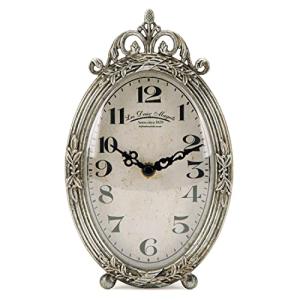 Nikky Home Vintage Silent Metal Table Clock