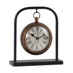 Vintage Style Silent Battery Operated Desk Clock