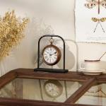 Vintage Style Silent Battery Operated Desk Clock