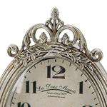 Nikky Home Vintage Silent Metal Table Clock