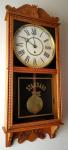 Antique Gilbert Observatory Wall Clock Timepiece