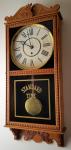 Antique Gilbert Observatory Wall Clock Timepiece