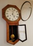 Antique Seth Thomas World Regulator Wall Clock
