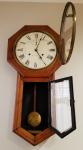 Antique Seth Thomas World Regulator Wall Clock