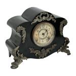 Antique Ansonia Cast Iron Clock Mantel